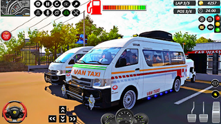 Van Taxi Games Offroad Driving - Screenshot 1