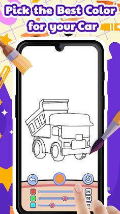 Coloring Cars Collection - Screenshot 4