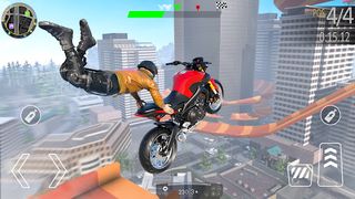 Crazy Stunt Rider GT Bike Game - Screenshot 1