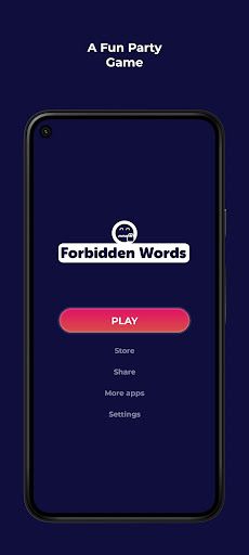 Forbidden Words - Party game - Screenshot 1