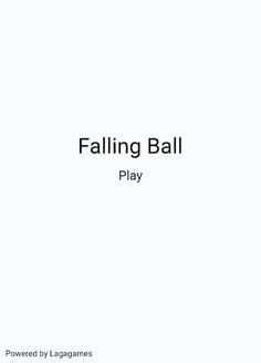 Falling Ball - Screenshot 1