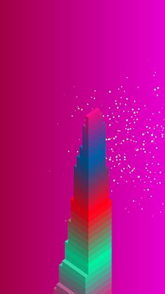 Rainbow Tower Builder - Screenshot 2