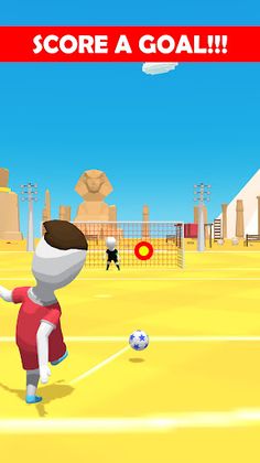 Stickman Freekick: Soccer game - Screenshot 2
