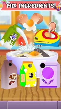 School Kids Christmas Cupcakes - Screenshot 1