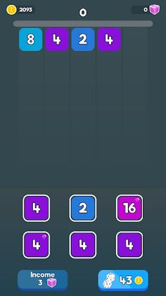 GridMerge 2048 - Screenshot 2