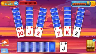 Solitaire Tripeaks World - Screenshot 2