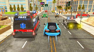 Police Ambulance 3d Game 2023 - Screenshot 3