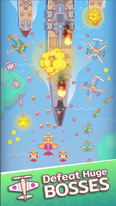 Plane Game Air Combat - Screenshot 1