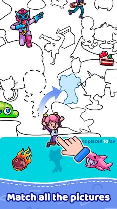 Sticker coloring - art puzzle - Screenshot 2