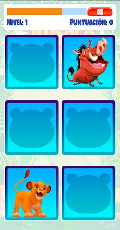 Memorygame for kids: Animals - Screenshot 2
