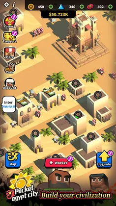 Pocket egypt city - Screenshot 3