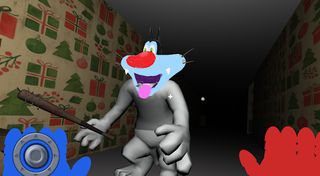 Scary Granny cat : horror game - Screenshot 1