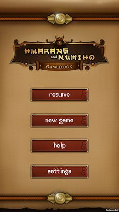 Hwarang & Kumiho Gamebook RPG - Screenshot 1
