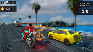 Highway Moto Rider Bike Racing - Screenshot 2