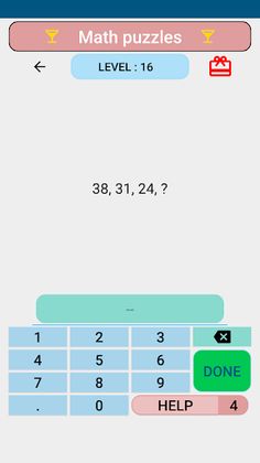 Math puzzles - Screenshot 3