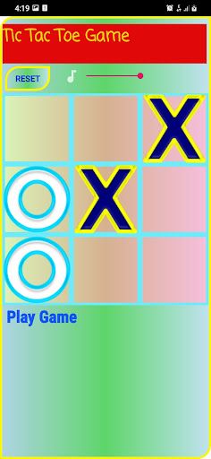 tic tac toe game - Screenshot 2