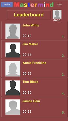 Mastermind - Screenshot 3