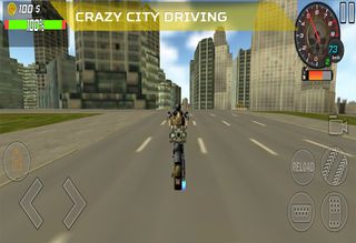 Motorcycle Driving: Dino Rush - Screenshot 1