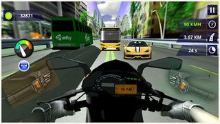 Top Bike:Moto Traffic Rider Bi - Screenshot 1