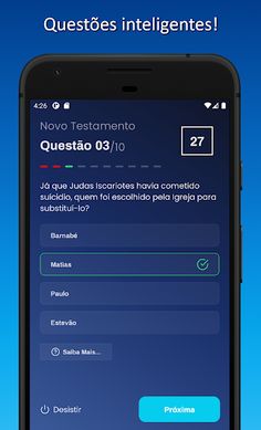 Bom de Bíblia: Quiz Bíblico! - Screenshot 3