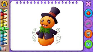 Halloween Fun Coloring Book - Screenshot 3