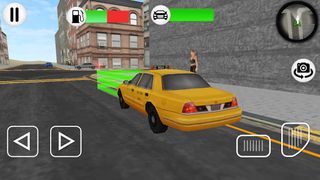 3D Real Taxi Driving Simulator - Screenshot 1