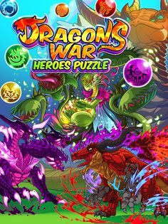 Dragon War Hero Puzzle - Screenshot 1
