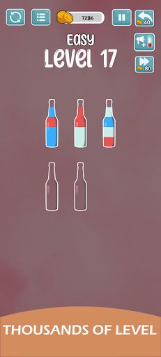 Brain Puzzle Water Color Sort - Screenshot 2