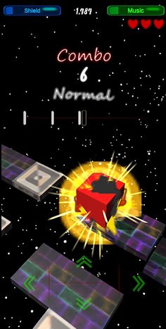 큐빅 뮤직 - 신나는 비트액션 리듬게임 - Screenshot 4
