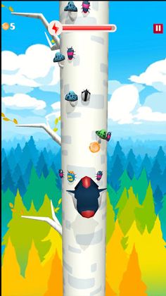 Bird vs bugs - Screenshot 3