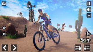 BMX Offroad Bicycle Rider Game - Screenshot 1