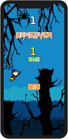 Flappy Old Wizard - Screenshot 2