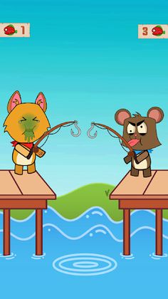 Food Duel Fishing Battle - Screenshot 3