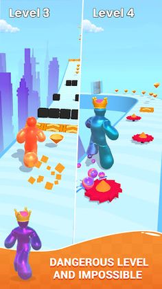 Jelly Runner Man - Bubble Hero - Screenshot 3
