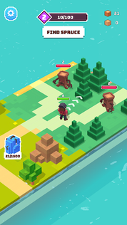 Craft Valley - Building Game - Screenshot 2