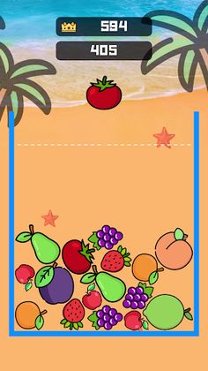 Watermelon Drop Merge Fruits - Screenshot 4