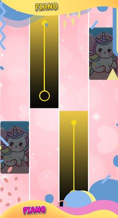 Unicorne Piano Game Tiles - Screenshot 4