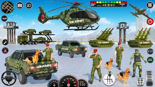 Army Vehicle Truck Transport - Screenshot 1
