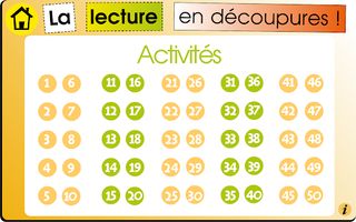 La lecture en découpures - Screenshot 2