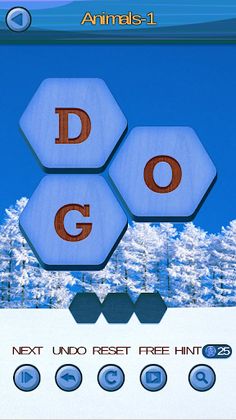 Snow Word - Screenshot 3