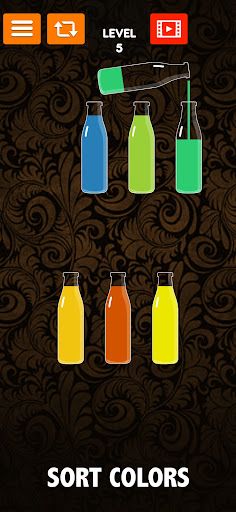 Water Bottle Liquid Puzzle - C - Screenshot 2