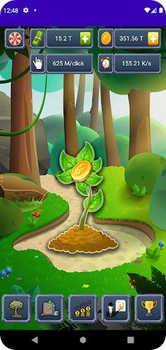 Rich Clicker 2 - Money Tree - Screenshot 1