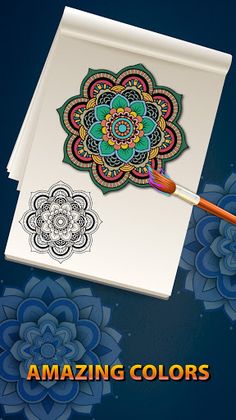 Mandala Color By Number - Mand - Screenshot 2