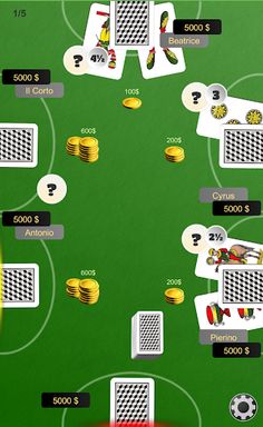 iSettemezzo - Screenshot 1