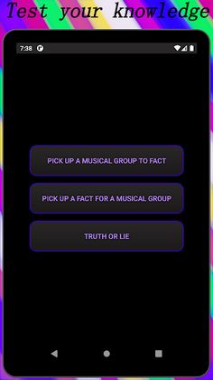 Music band facts - Screenshot 2