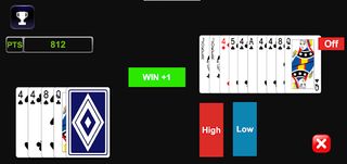 Poker Gamble Low High Card - Screenshot 3