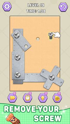 screw puzzle pin: nuts & bolts - Screenshot 3