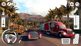 Truck Driving 3D Truck Games - Screenshot 2