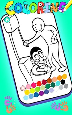 Skibidi Toilet Coloring Book - Screenshot 3