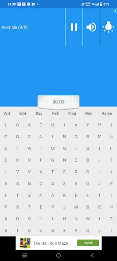 2023 Words puzzle game - Screenshot 3